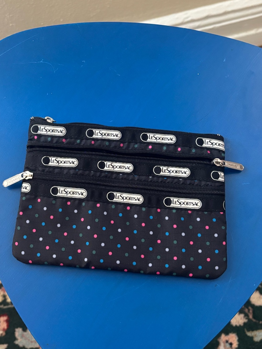 LeSportSac three zip case